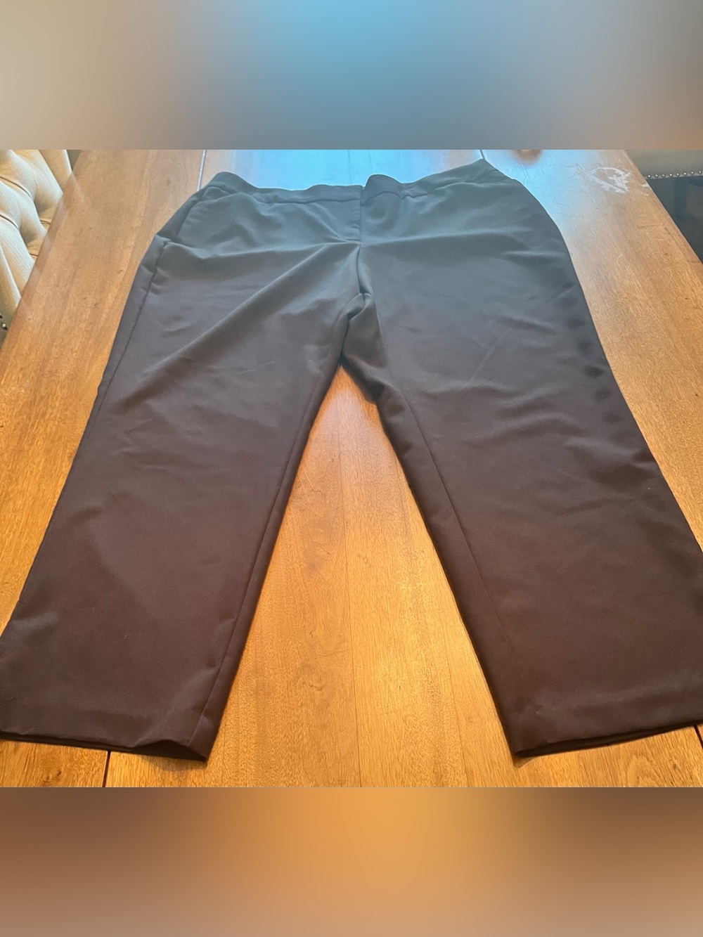JM Collection Dark Brown  Women’s Dress Pants - Stretch Straight Leg
